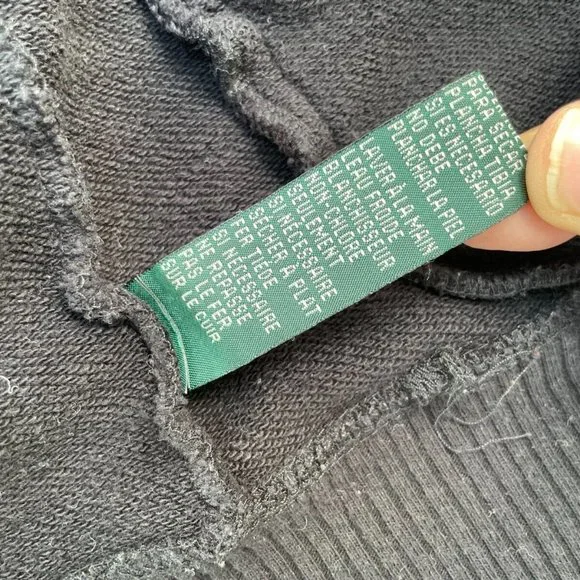 Ralph Lauren Petite Women Vest Black Cotton Hooded Zip Up Vest Size PS - Picture 11 of 11